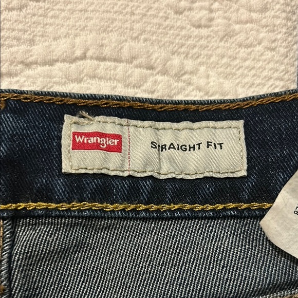 Wrangler Blue Straight Jeans Classic Denim Style. 30/32. - Picture 4 of 10